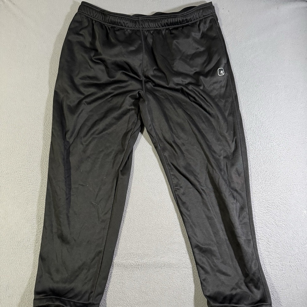 Vintage AND1 And One Track Pants Wide Leg Black Mens Size 3XL 90S Y2K